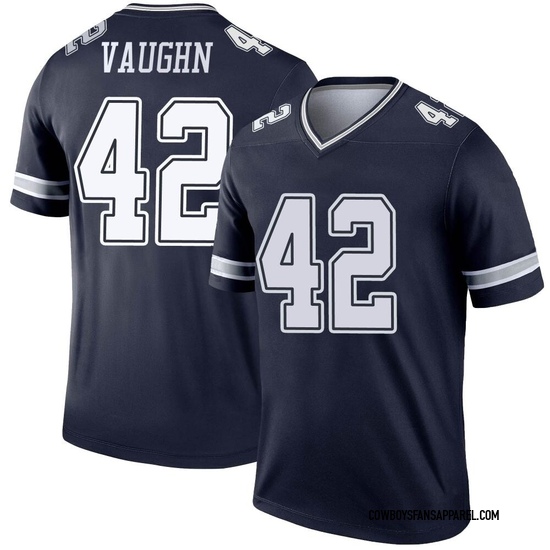 Nike Men Dallas Cowboys #42 Deuce Vaughn Legend Blue NFL Jersey->dallas cowboys->NFL Jersey